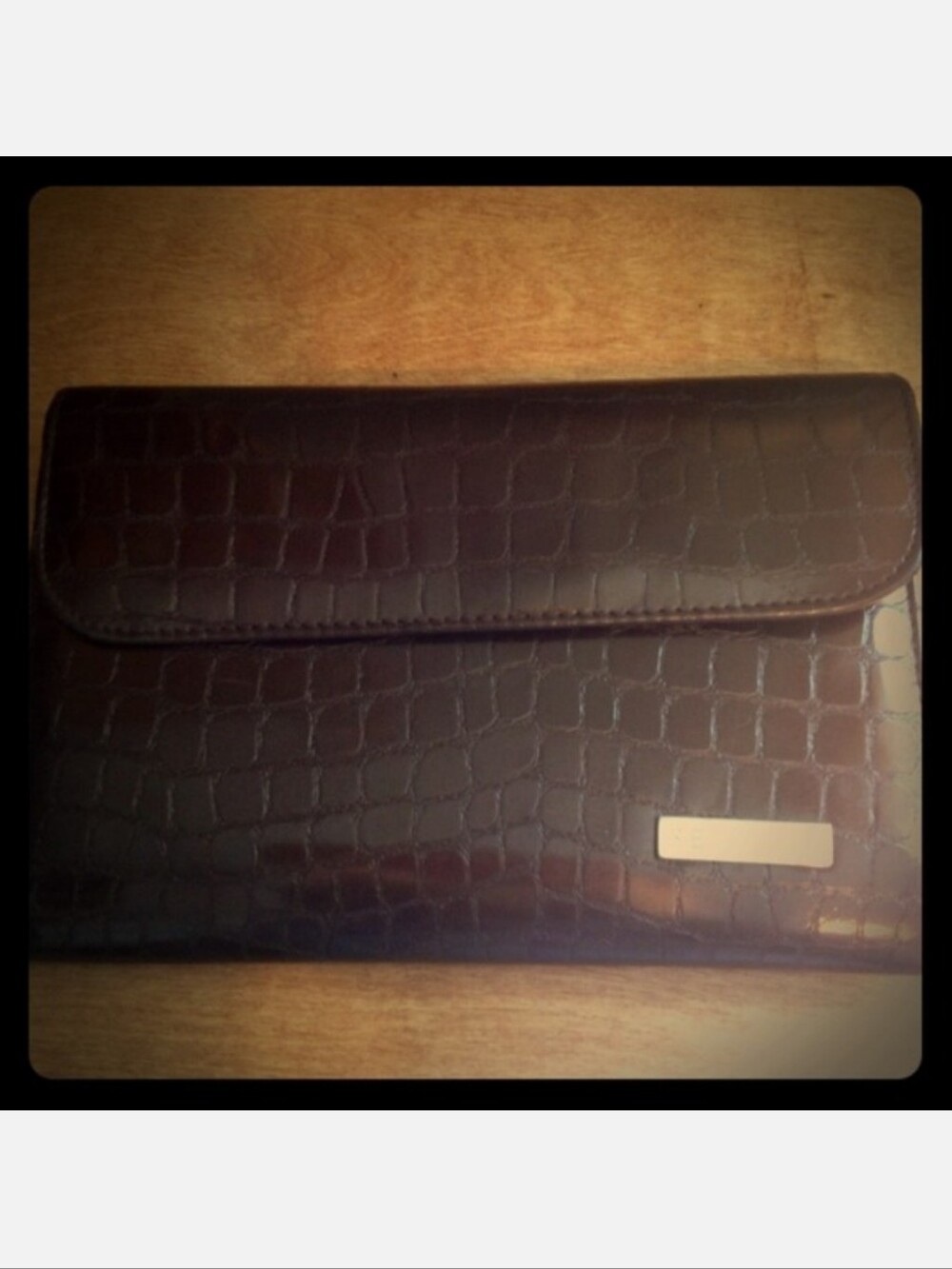 Lmtd.Edition Sephora Giraffe-Print- Textured Magnetic Snap Closure Brush Clutch!